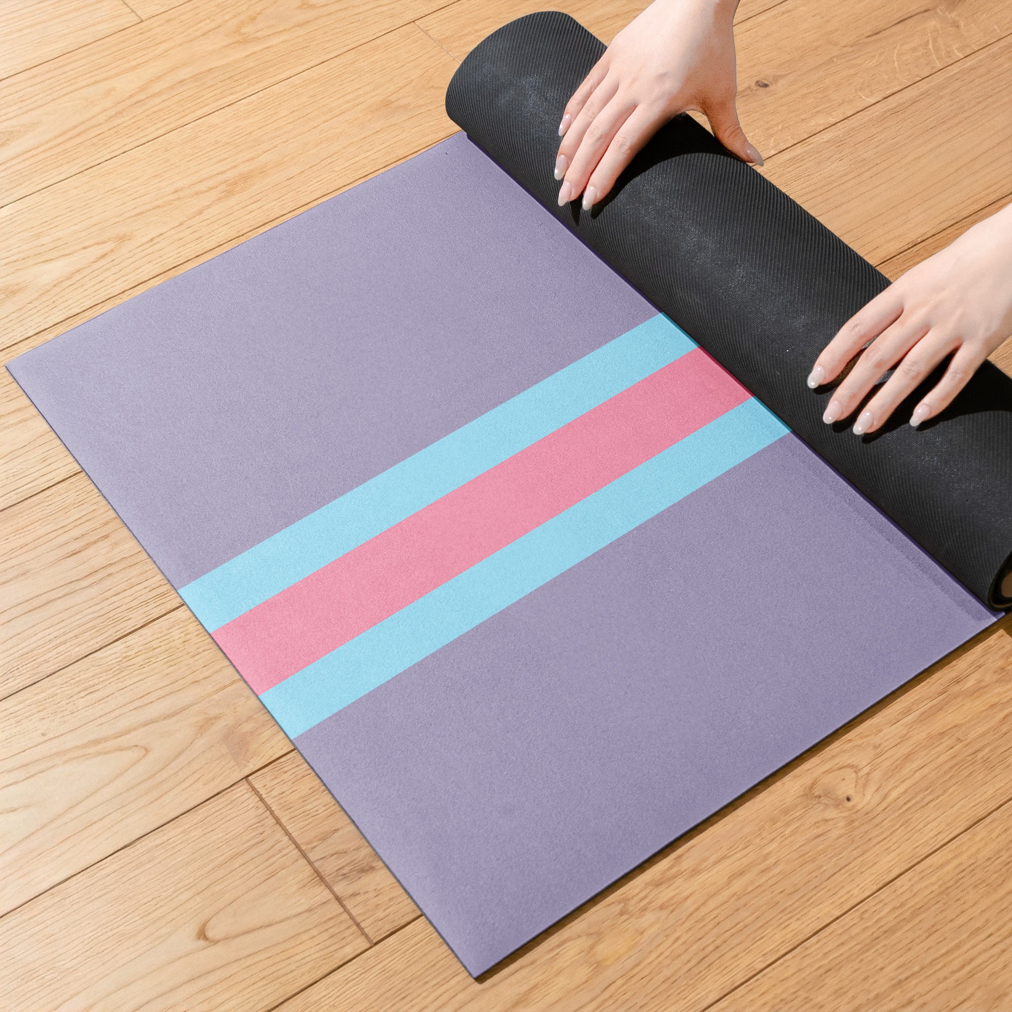 Shadow-Monogram-Letter-Name-Personalized-Yoga-Mat-6