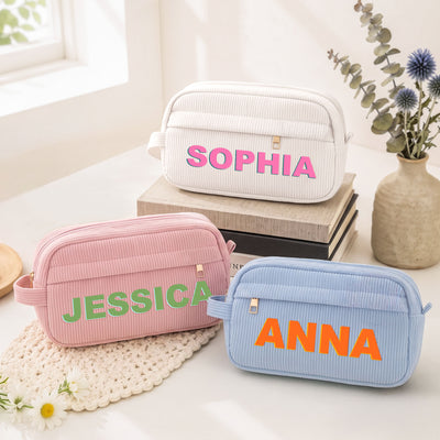 Shadow Name Gift For Friends, Wife, Daughter For Her - Personalized Pencil Case
