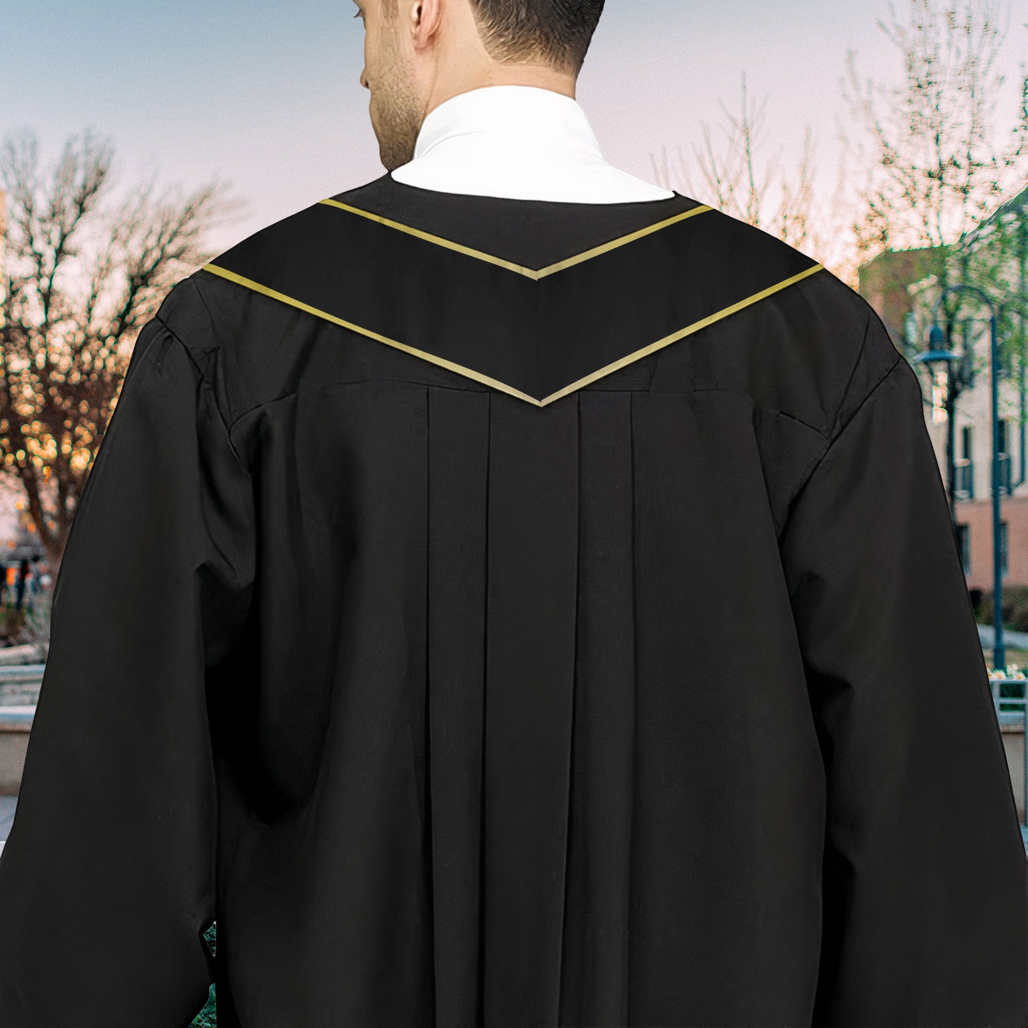 She Believed She Could So She Did - Personalized Photo Graduation Stole