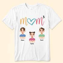 She Is Mom - Personalized Shirt