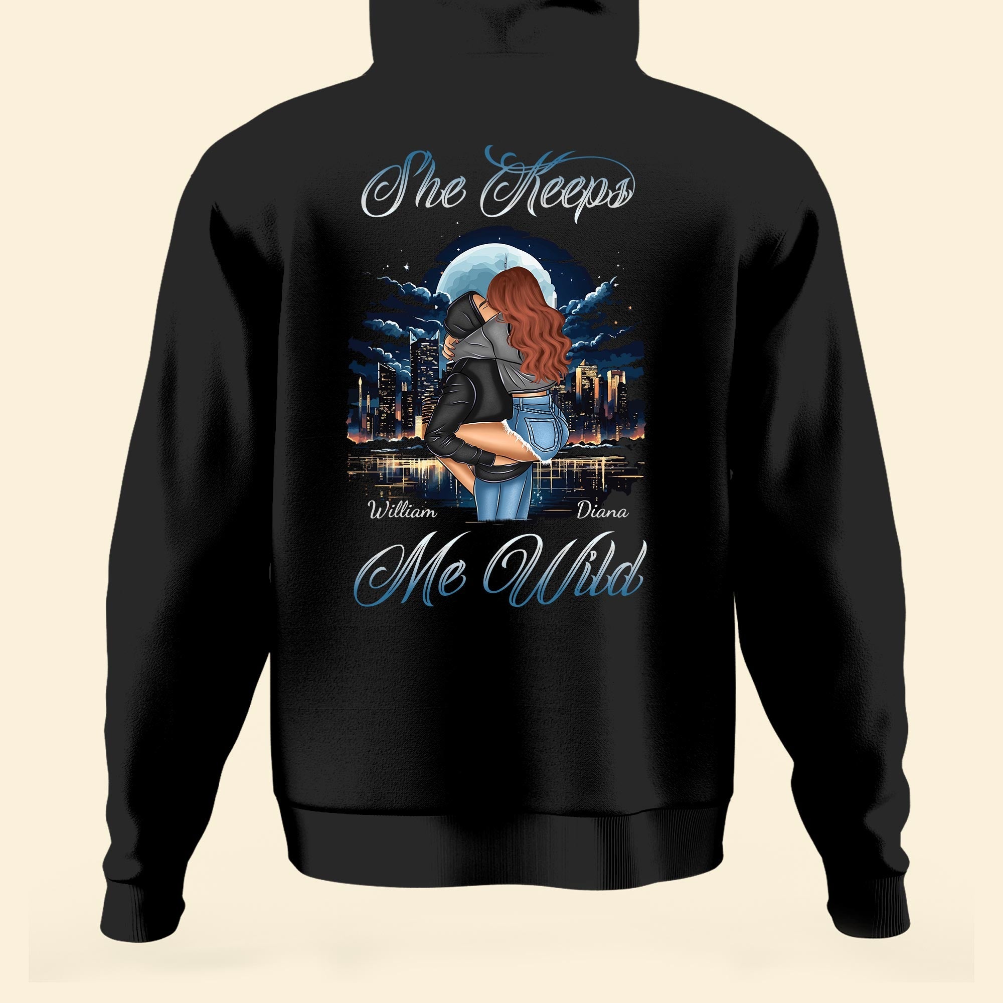 She keeps me safe she keeps 2025 me wild hoodie