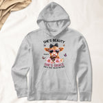She's Beauty She's Grace She'll Kick You In The Face - Personalized Shirt