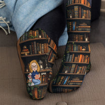 Shhh... I'm Reading - Personalized Crew Socks