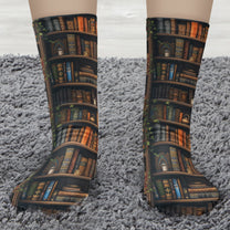 Shhh... I'm Reading - Personalized Crew Socks
