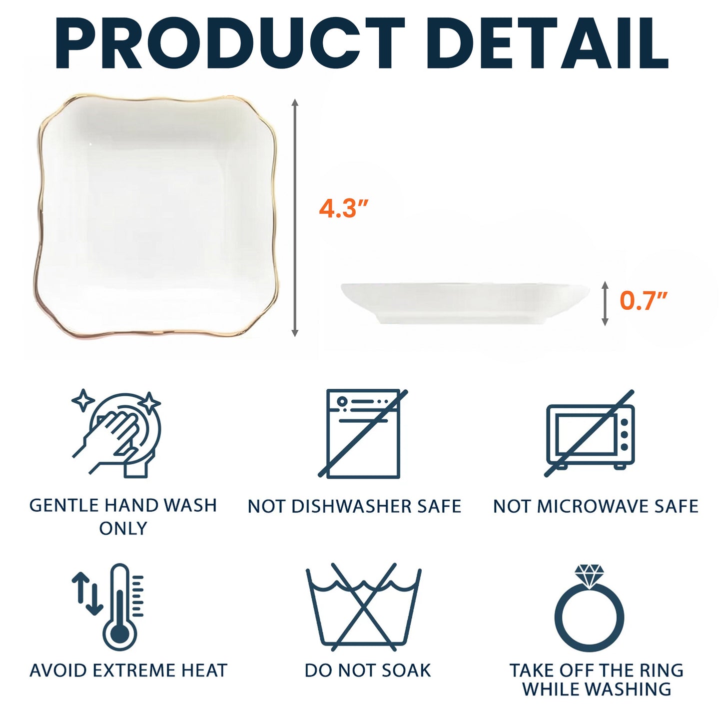 Shiny Effect Class Of 2025 2026 Senior - Personalized Jewelry Dish