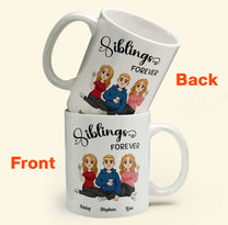 Siblings Forever - Personalized Mug