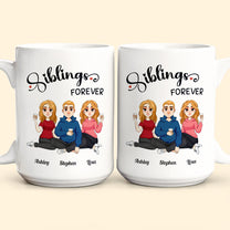 Siblings Forever - Personalized Mug