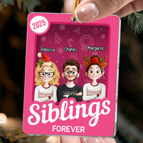 Siblings Toy Box - Christmas Custom Gift - Personalized Acrylic Ornament