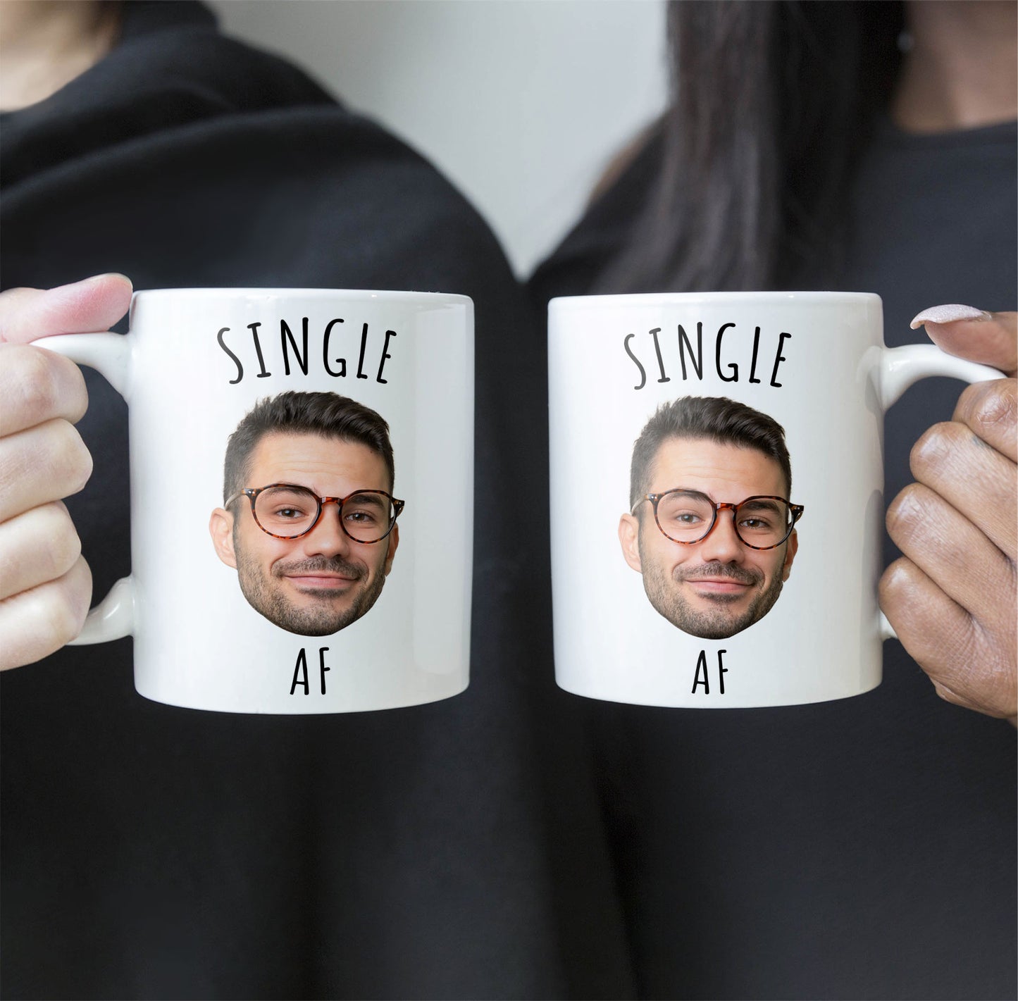 Single Af - Personalized Photo Mug