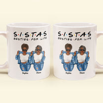 Sistas For Life - Personalized Mug