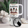 Sistas Forever - Personalized 40oz Tumbler With Straw