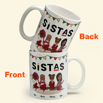 Sistas Forever - Personalized Mug - Christmas Birthday Gift For Sistas, Sisters, Besties