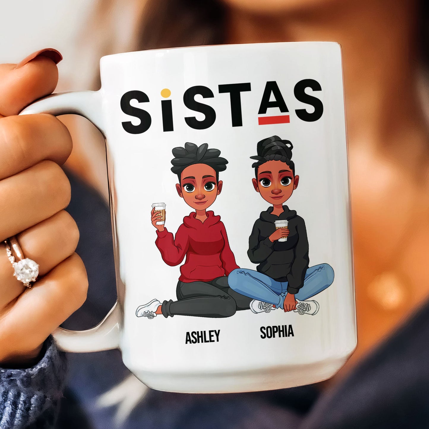 Sistas - Limited Version - Personalized Mug