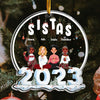 Sistas 2023 - Personalized Acrylic Ornament