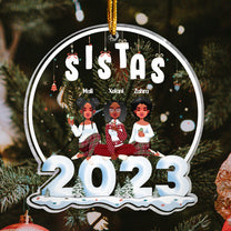 Sistas 2023 - Personalized Acrylic Ornament