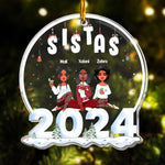Sistas 2026 - Personalized Acrylic Ornament