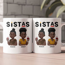 Sistas - Soul Sisters - 3D New Version - Personalized Mug
