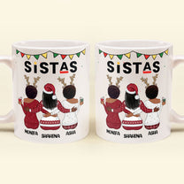 Sistas Soul Sisters - Personalized Mug - Christmas Gift For Sister