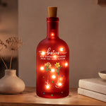 Sisters Are Different Flowers From The Same Garden Gifts For Her, Sisters New Version - Personalized Bottle Lamp