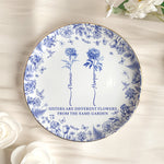 Sisters Are Different Flowers From The Same Garden New Ver - Personalized Jewelry Dish, Gift For Friend