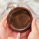 Sisters Are Different Flowers From The Same Garden - Personalized Wood Ring Dish