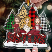 Sisters - Personalized Acrylic Ornament