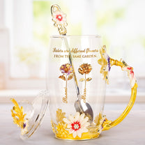 Sisters-Are-Different-Flowers-From-The-Same-Garden-Birth-Flowers-Personalized-Glass-Cup-2