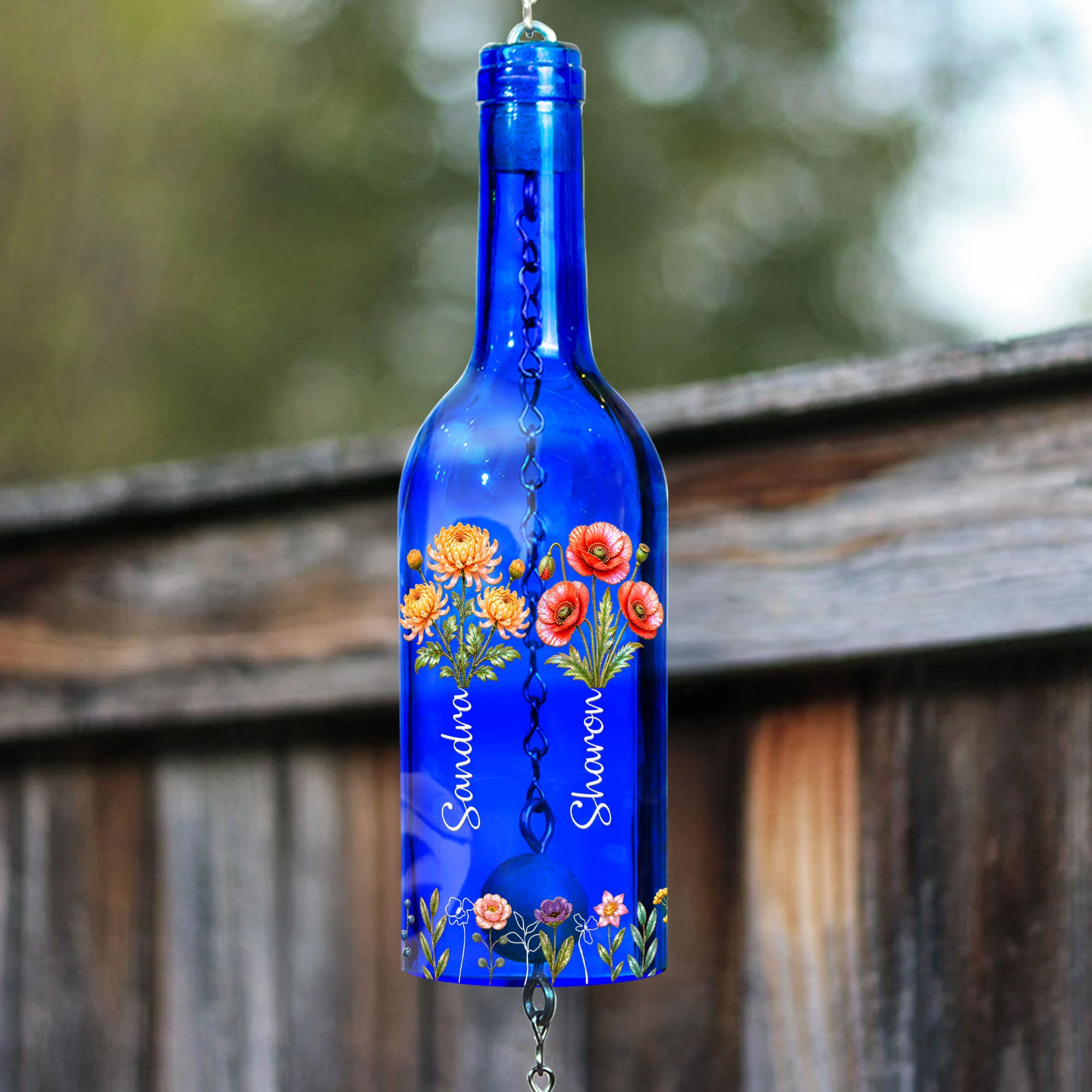 Sisters-Different-Flowers-From-The-Same-Garden-Mother-Of-Pearl-Style-Personalized-Wind-Chime-6