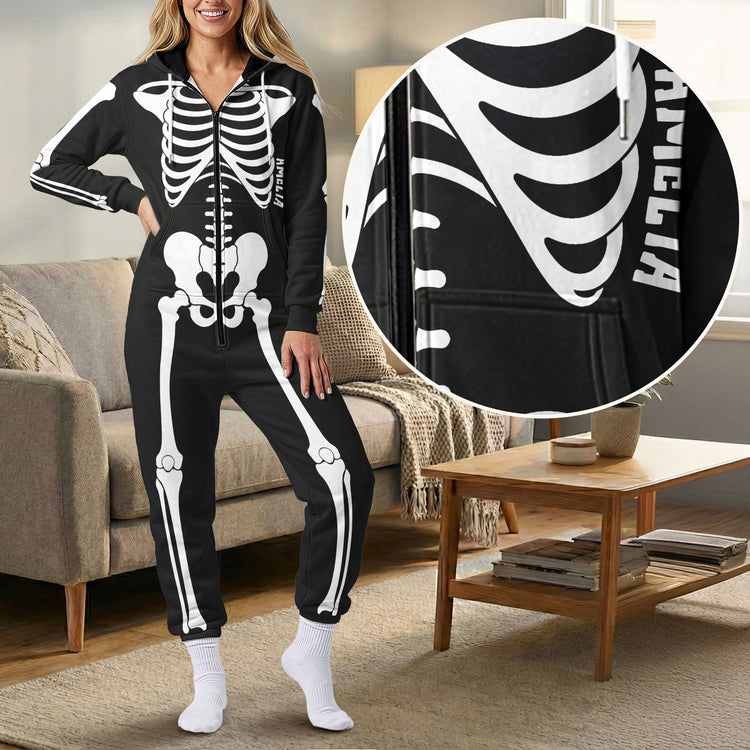 Skeleton-Family-Funny-Personalized-Pajamas-3