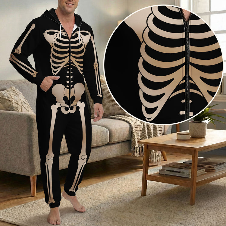 Skeleton-Family-Funny-Personalized-Pajamas-4