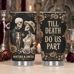 Skull-Couple-Anniversary-Gift-For-Him,-Her-Personalized-Tumbler2