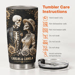 Skull-Couple-Anniversary-Gift-For-Him,-Her-Personalized-Tumbler5