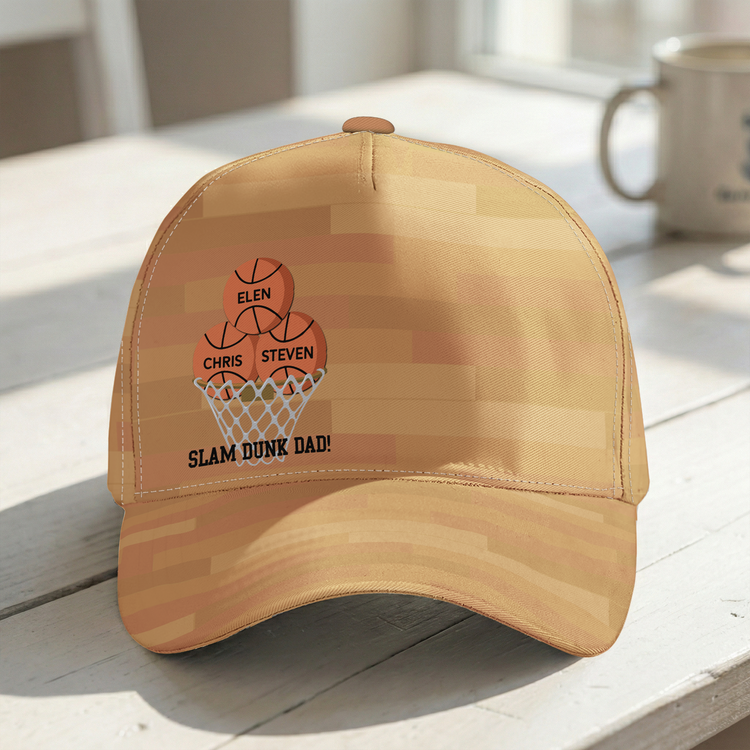 Slam-Dunk-Dad!-Personalized-Cap-1