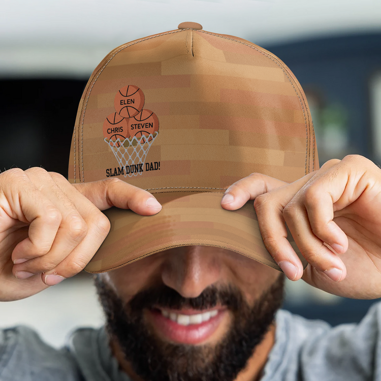 Slam-Dunk-Dad!-Personalized-Cap-4