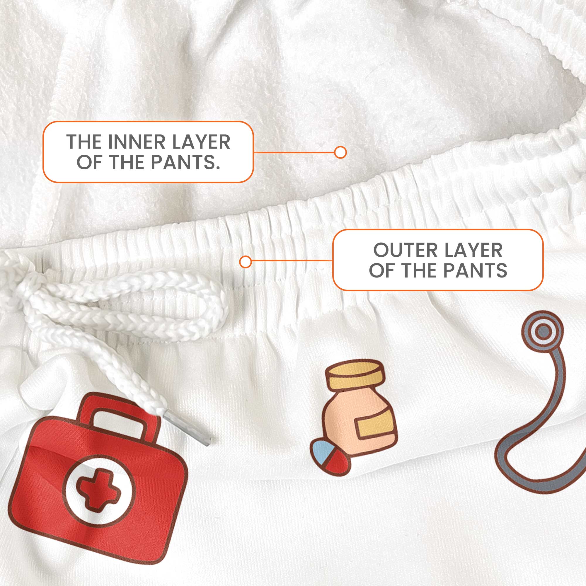 Sleep All Day Nurse All Night - Nurse Gift - Personalized Sweatpants