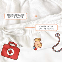 Sleep All Day Nurse All Night - Nurse Gift - Personalized Sweatpants