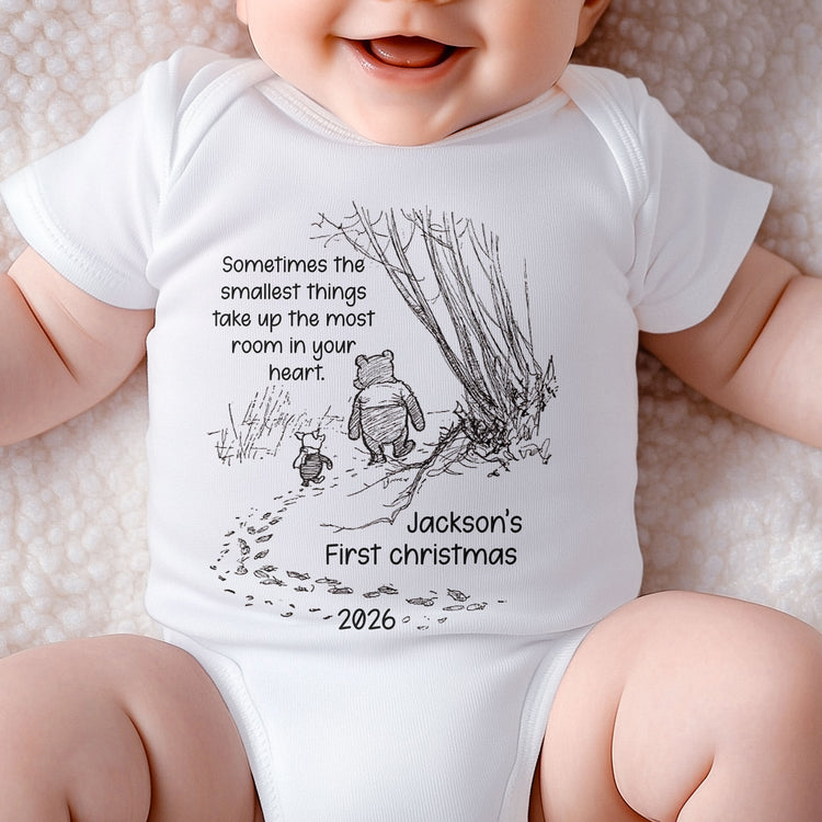 Smallest-Things-Baby-First-Christmas-Personalized-Baby-Bodysuit-2