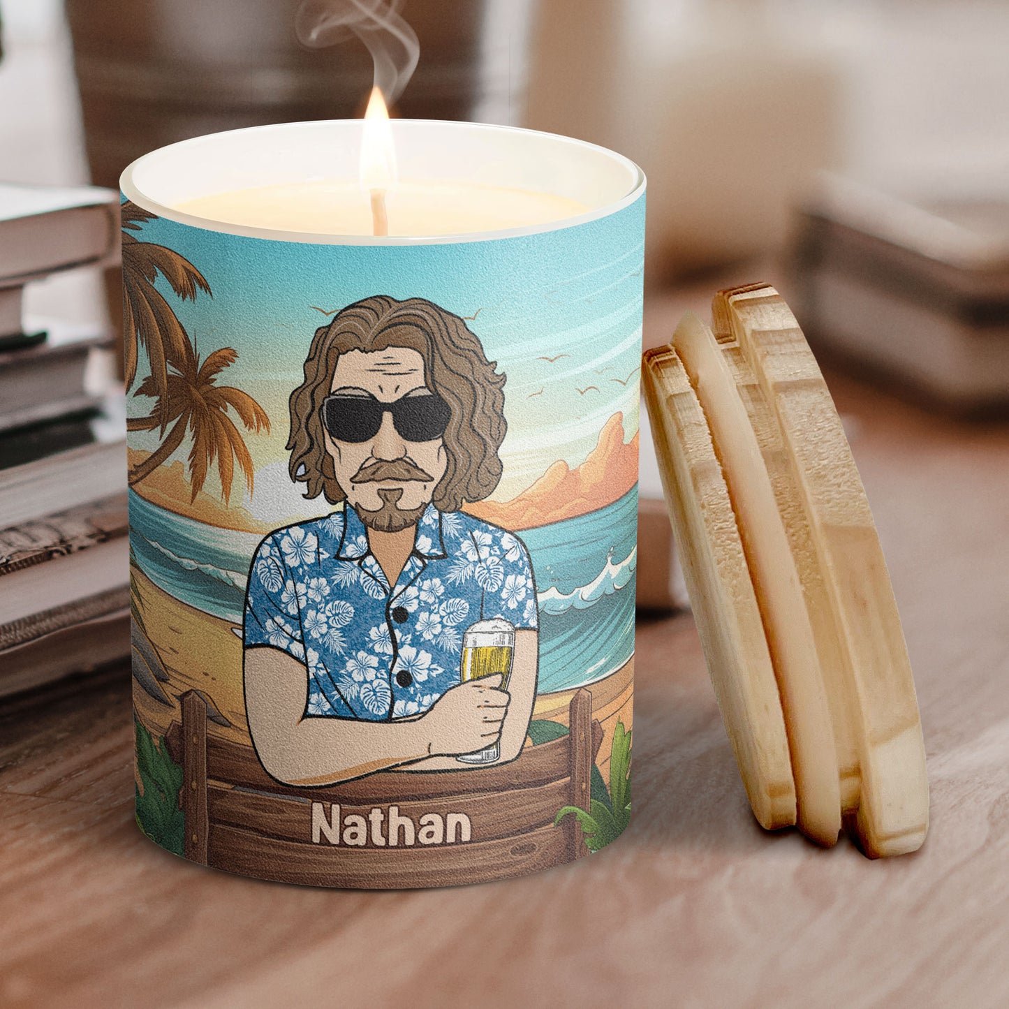 Smells Like It's Not My Problem Anymore - Personalized Candle