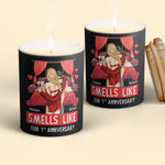 Smells Like Our First Anniversary - Personalized Candle