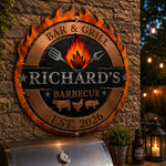 Smoke-House-&-Grill-Personalized-Metal-Sign1