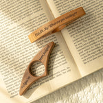 Smut Reader Humor Gifts For Her, Smut Book Lovers Gift - Personalized Book Page Holder