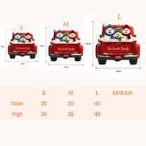 Snowman Family - Personalized Wood Sign