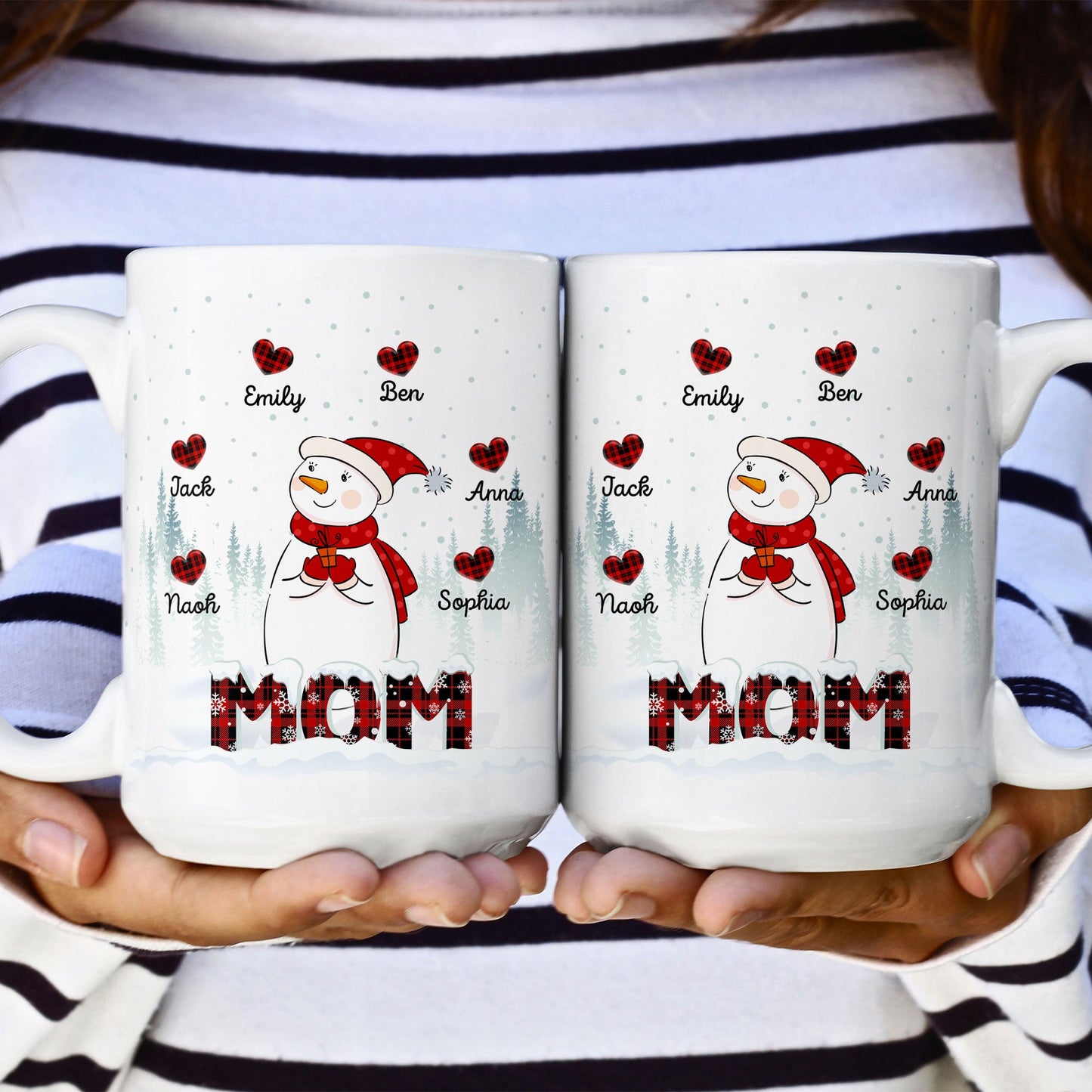 Snowmom - Personalized Mug