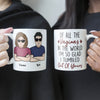So Glad I Tumbled Out Of Yours - Personalized Mug