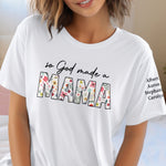 So God Made A Grandma - Personalized Shirt