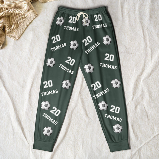 Soccer Custom Name, Number - Personalized Sweatpants