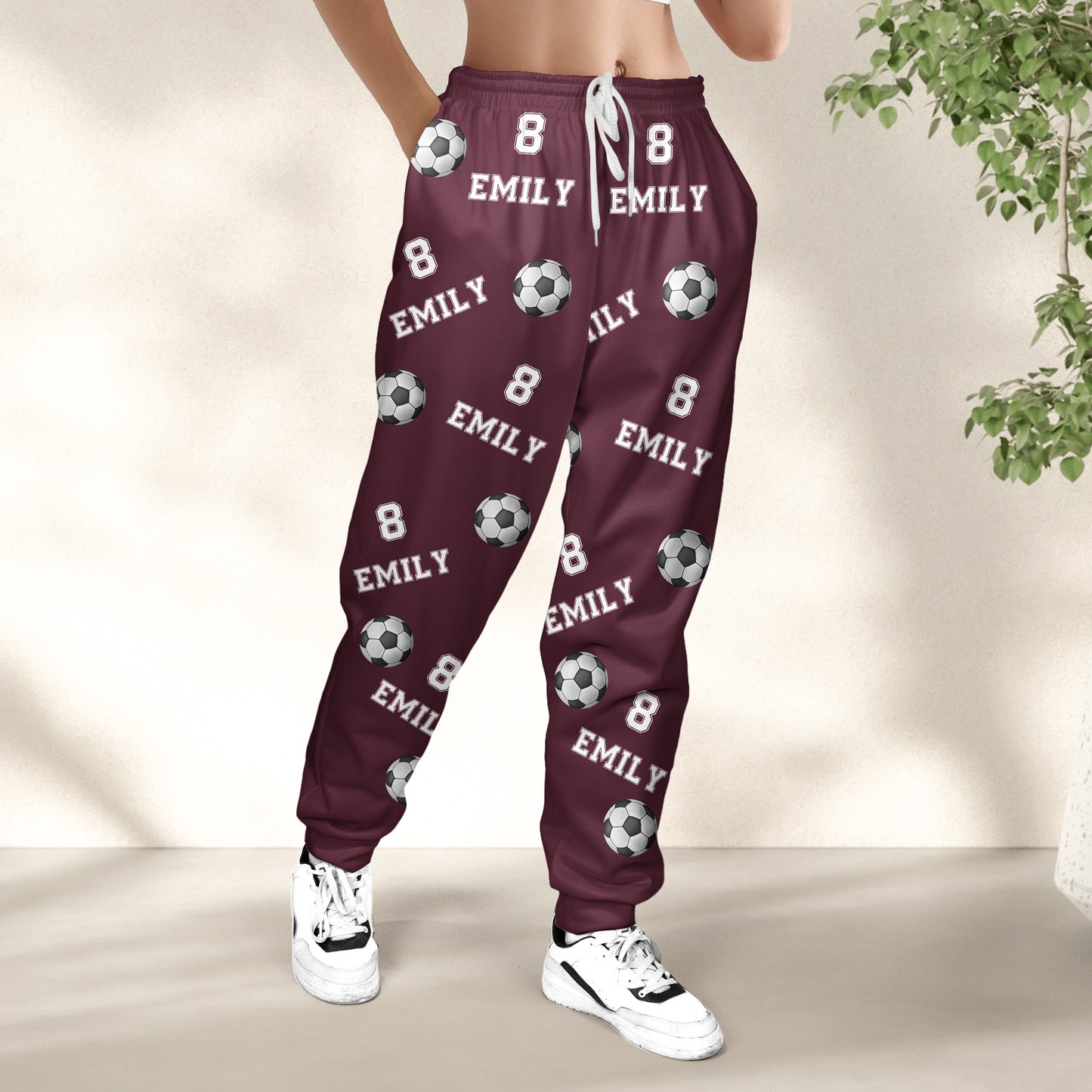 Soccer Custom Name, Number - Personalized Sweatpants