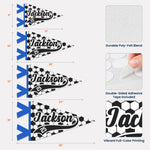 Soccer Player Custom Name And Number - Personalized Pennant 5