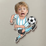 Soccer-Players For Son, Grandson, Him, Sport Lovers - Personalized Magnet 3