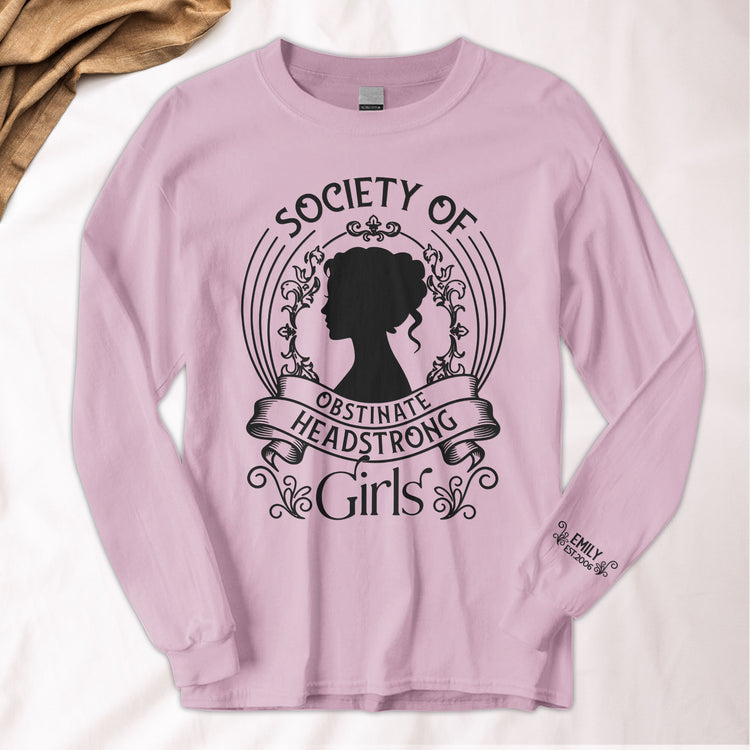 Society-Of-Obstinate-Headstrong-Girls-Gift-For-Jane-Austen-Fans,-Feminists-Custom-Shirt-3